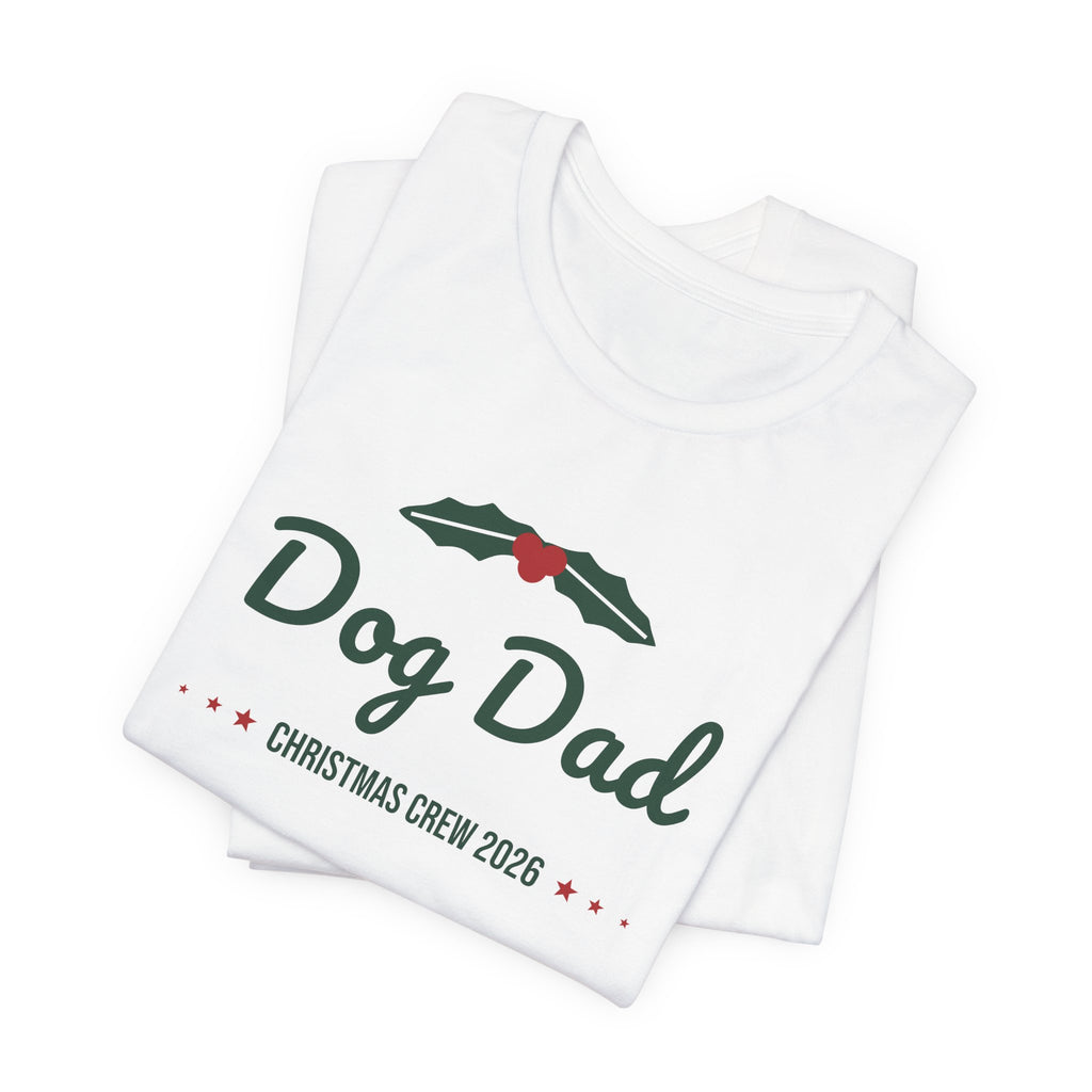 Dog Dad Christmas Shirt · Matching Dog & Owner Tee