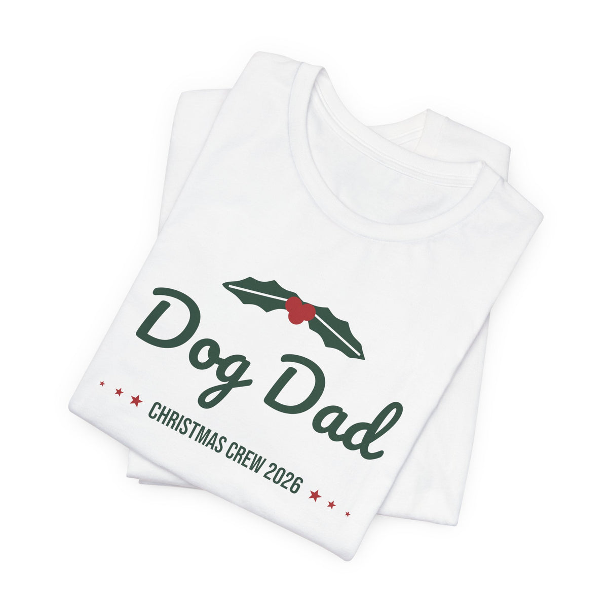 Dog Dad Christmas Shirt · Matching Dog & Owner Tee