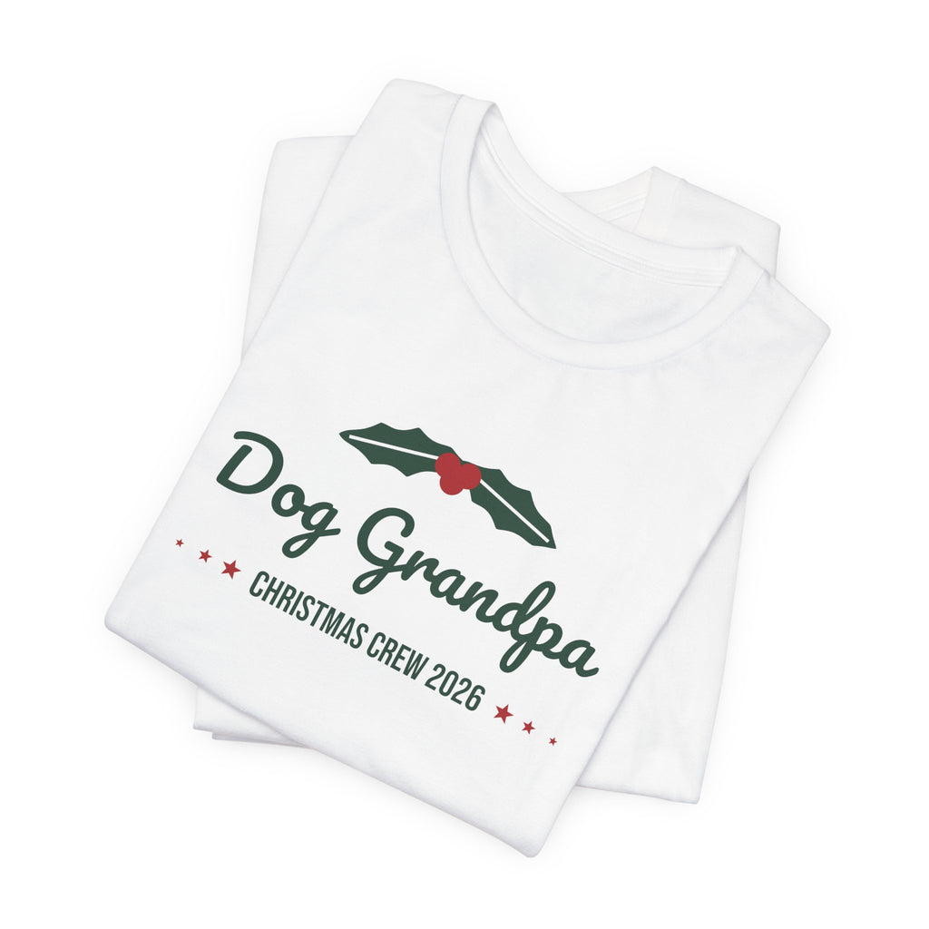 Dog Grandpa Christmas Shirt · Matching Dog & Owner Tee