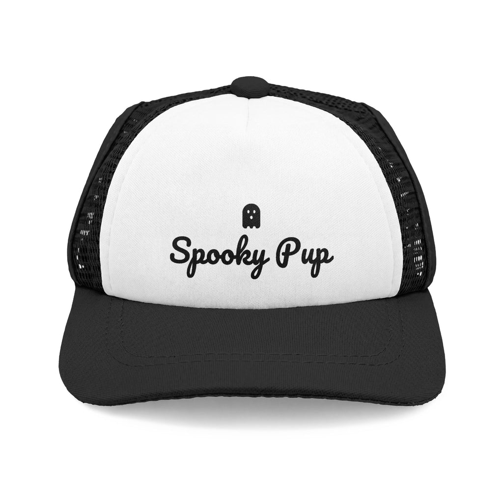 Spooky Pup Dog Trucker Hat · Matching Pet Trucker Hat · Paw Crew