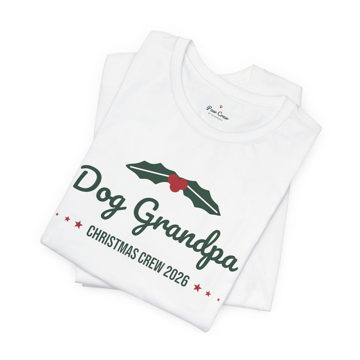 Dog Grandpa Christmas Shirt · Matching Dog & Owner Tee