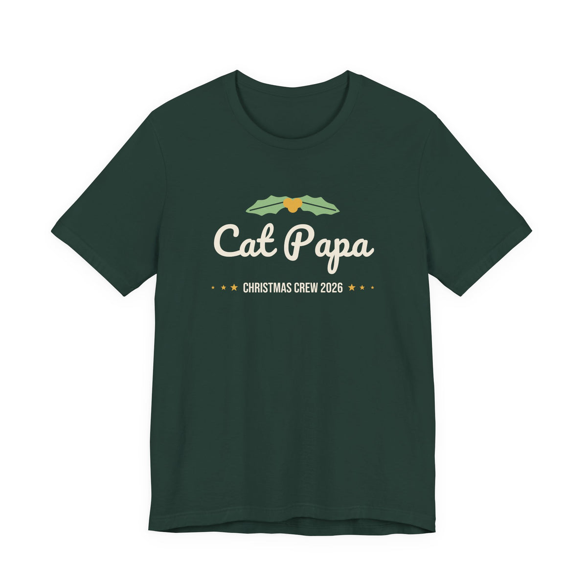 Cat Papa Christmas Shirt · Matching Cat & Owner Tee