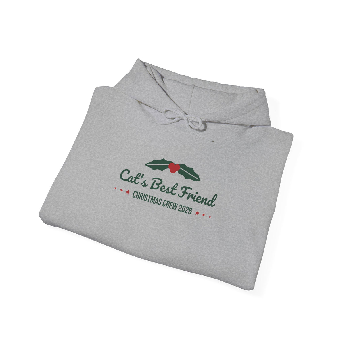 Cat's Best Friend Christmas Hoodie · Matching Family Hoodie · Paw Crew