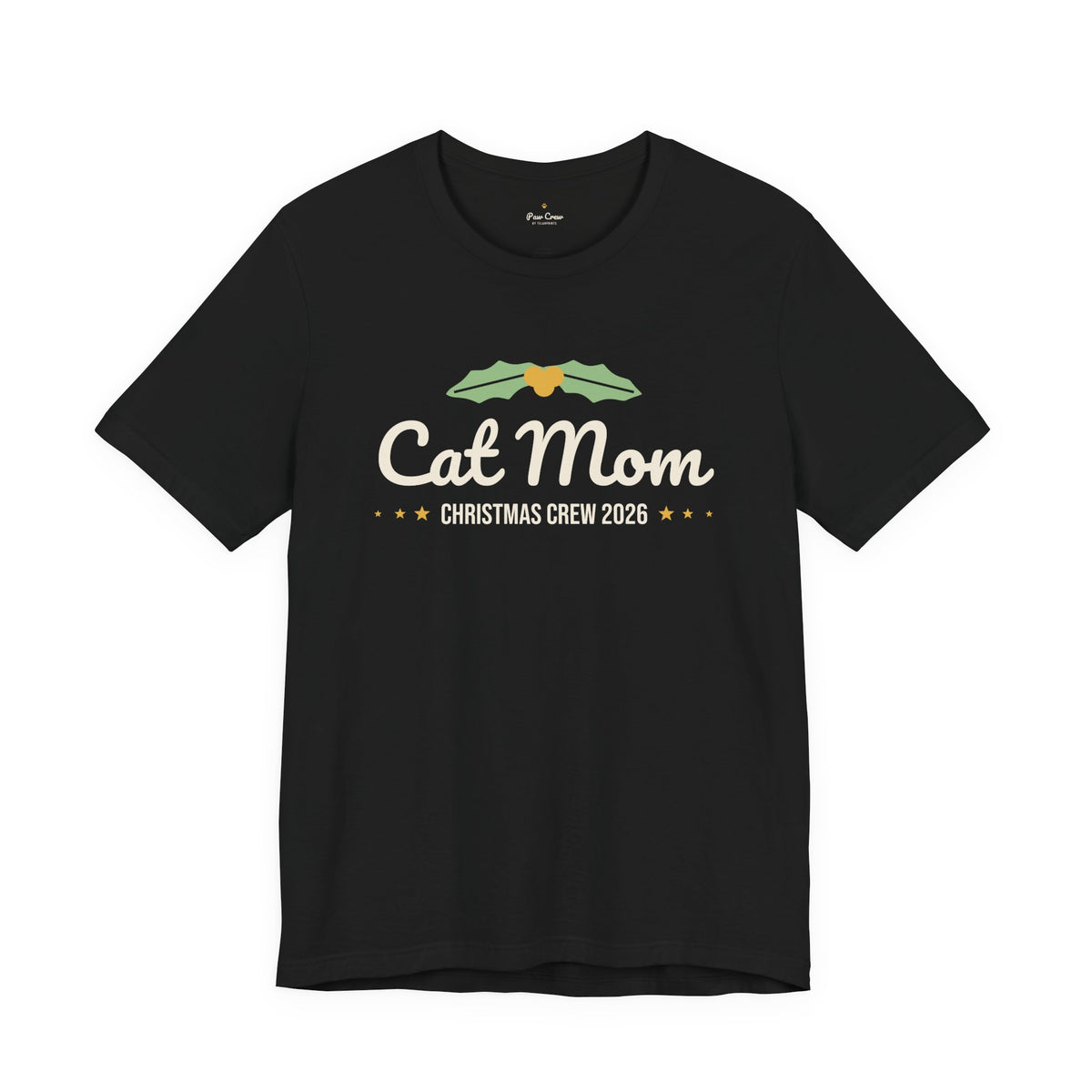 Cat Mom Christmas Shirt · Matching Cat & Owner Tee