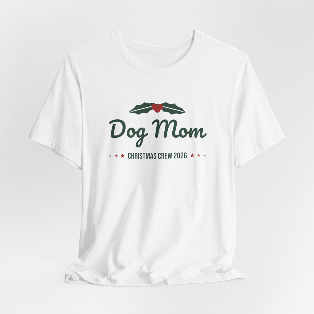 Dog Mom Christmas Shirt · Matching Dog & Owner Tee