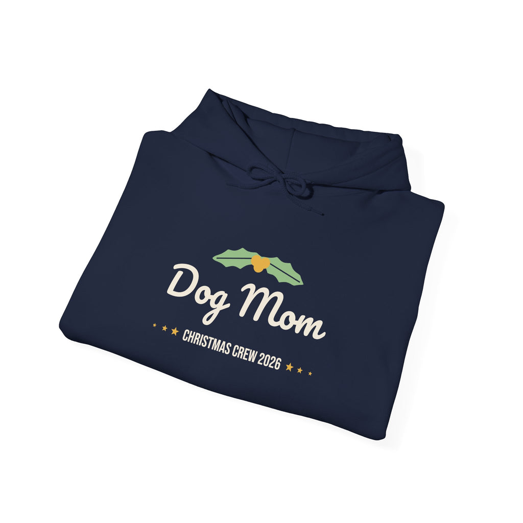 Dog Mom Christmas Hoodie · Matching Family Hoodie · Paw Crew