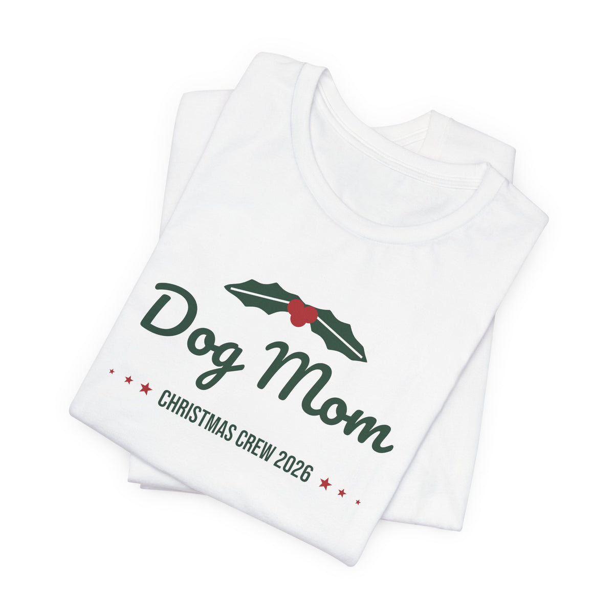 Dog Mom Christmas Shirt · Matching Dog & Owner Tee
