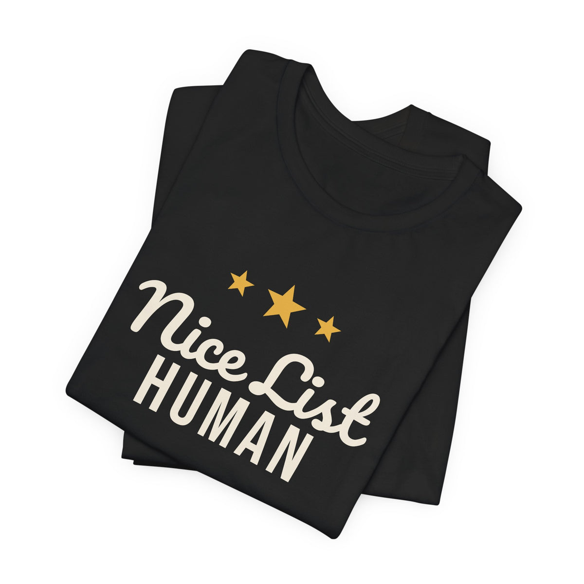 Nice List Human Christmas Shirt · Matching Pet & Owner Tee
