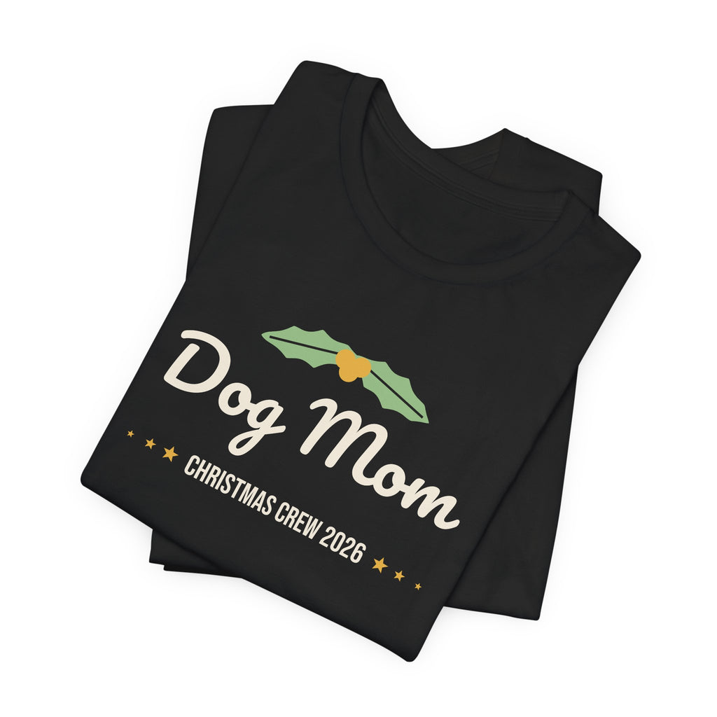 Dog Mom Christmas Shirt · Matching Dog & Owner Tee
