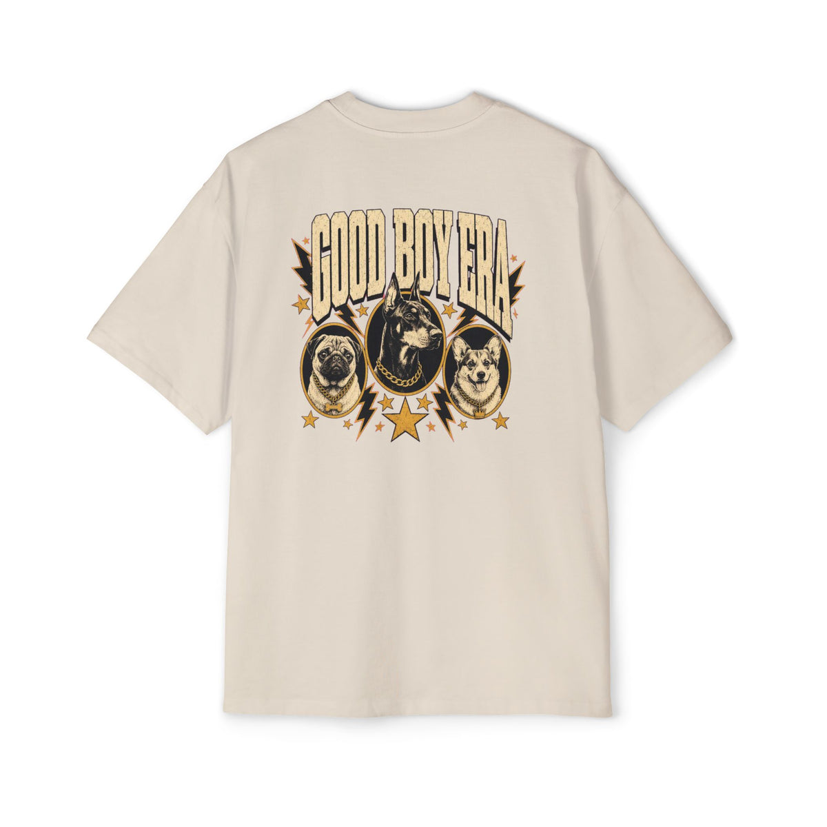 Good Boy Era Oversized Heavyweight Tee · Paw Crew Club Streetwear