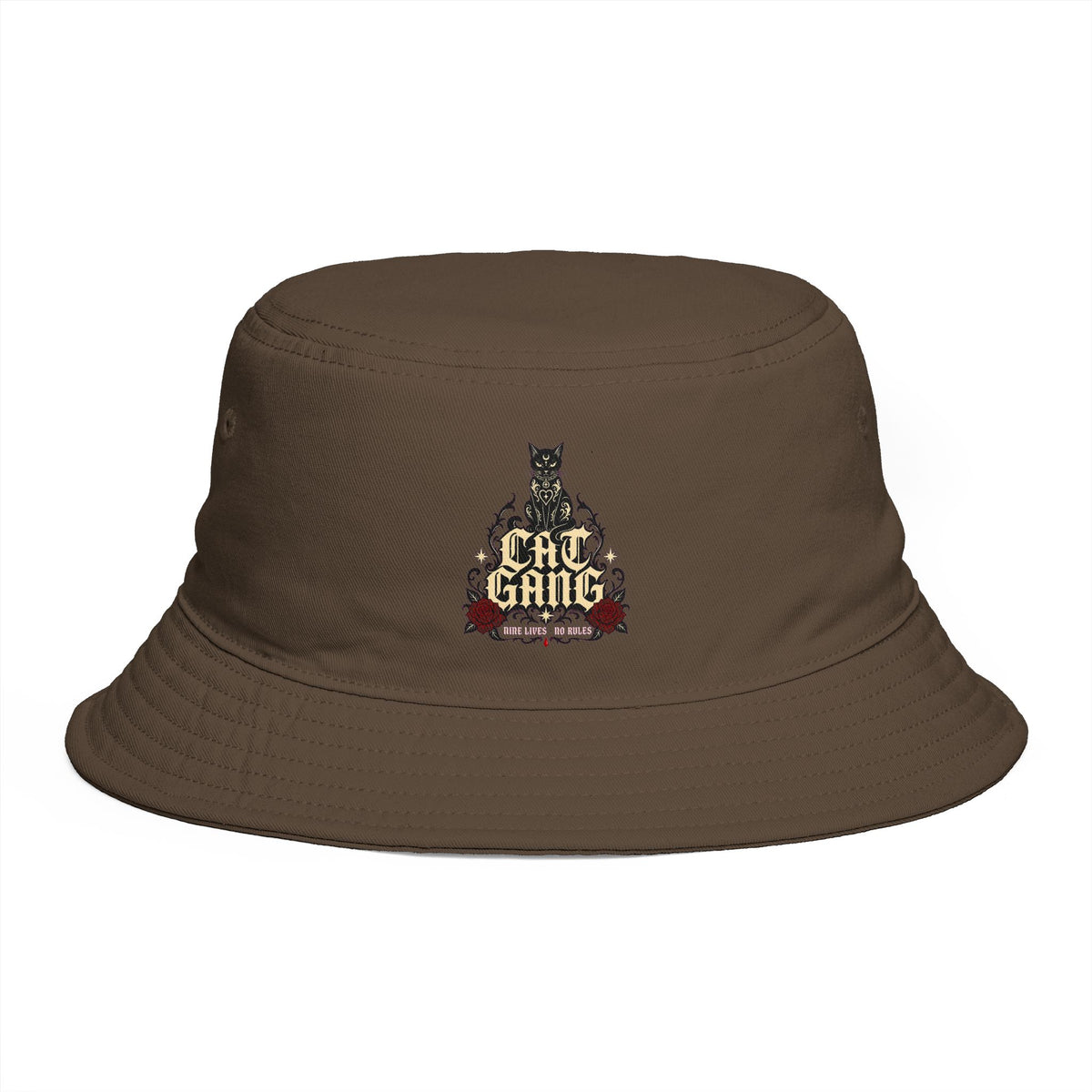 Cat Gang Bucket Hat · Paw Crew Club Streetwear