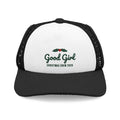 Good Girl Dog Trucker Hat · Matching Pet Trucker Hat · Paw Crew