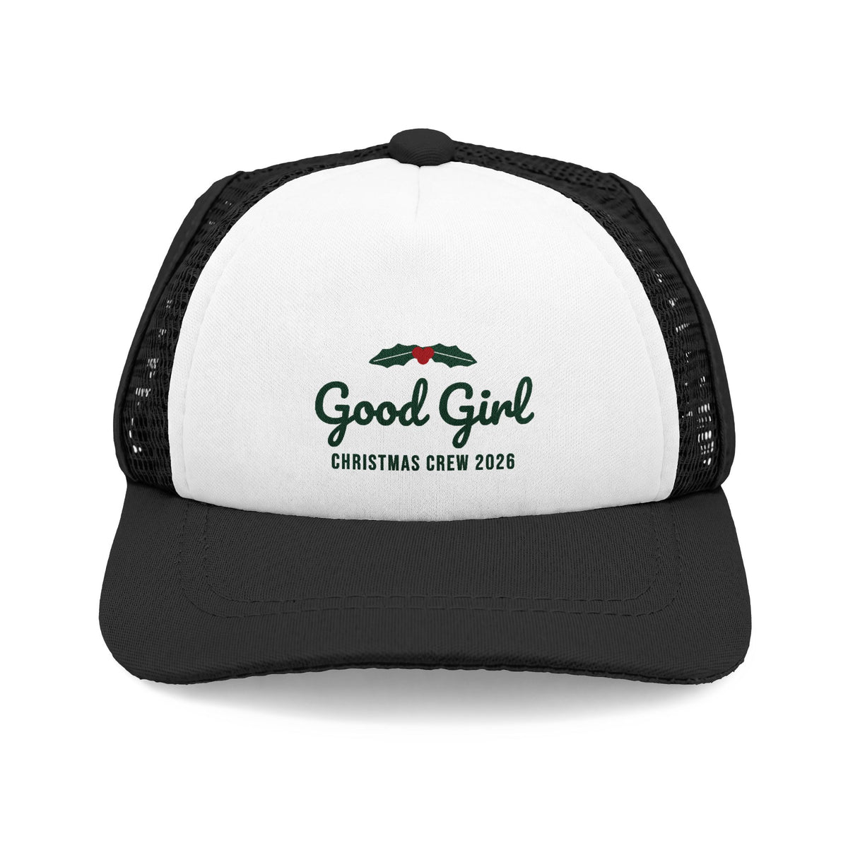 Good Girl Dog Trucker Hat · Matching Pet Trucker Hat · Paw Crew