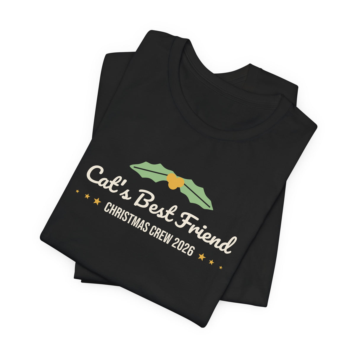 Cat's Best Friend Christmas Shirt · Matching Cat & Owner Tee