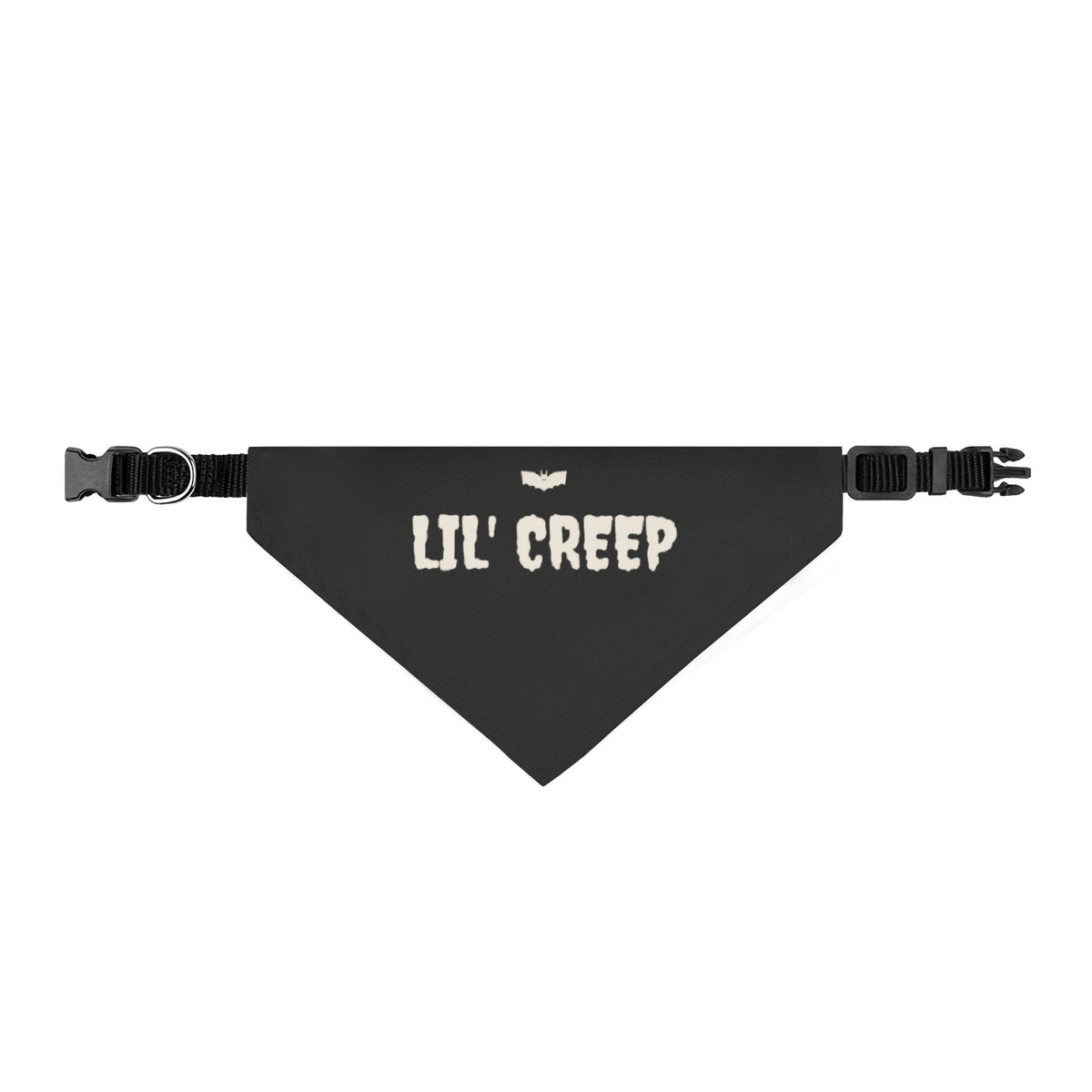 Lil' Creep Pet Bandana (Black) · Matching Halloween Pet Bandana