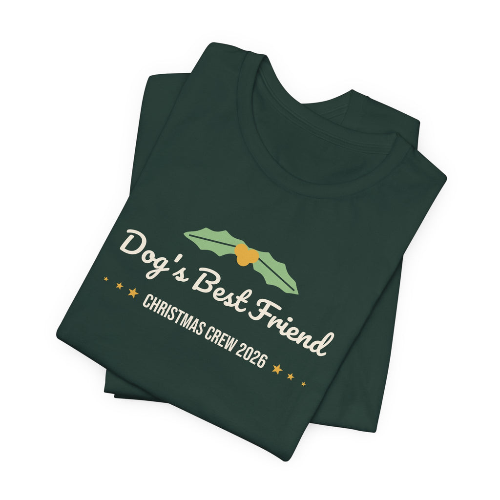 Dog's Best Friend Christmas Shirt · Matching Dog & Owner Tee