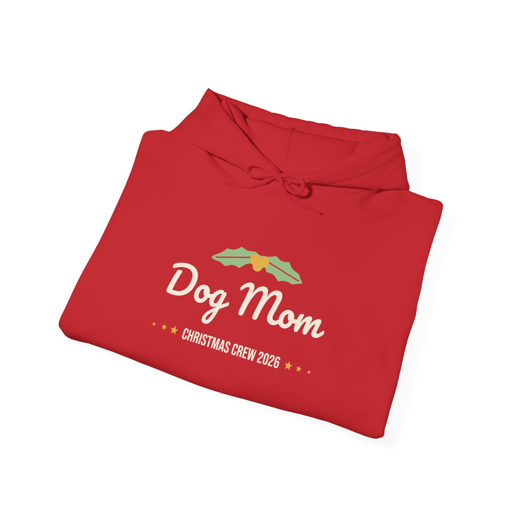 Dog Mom Christmas Hoodie · Matching Family Hoodie · Paw Crew