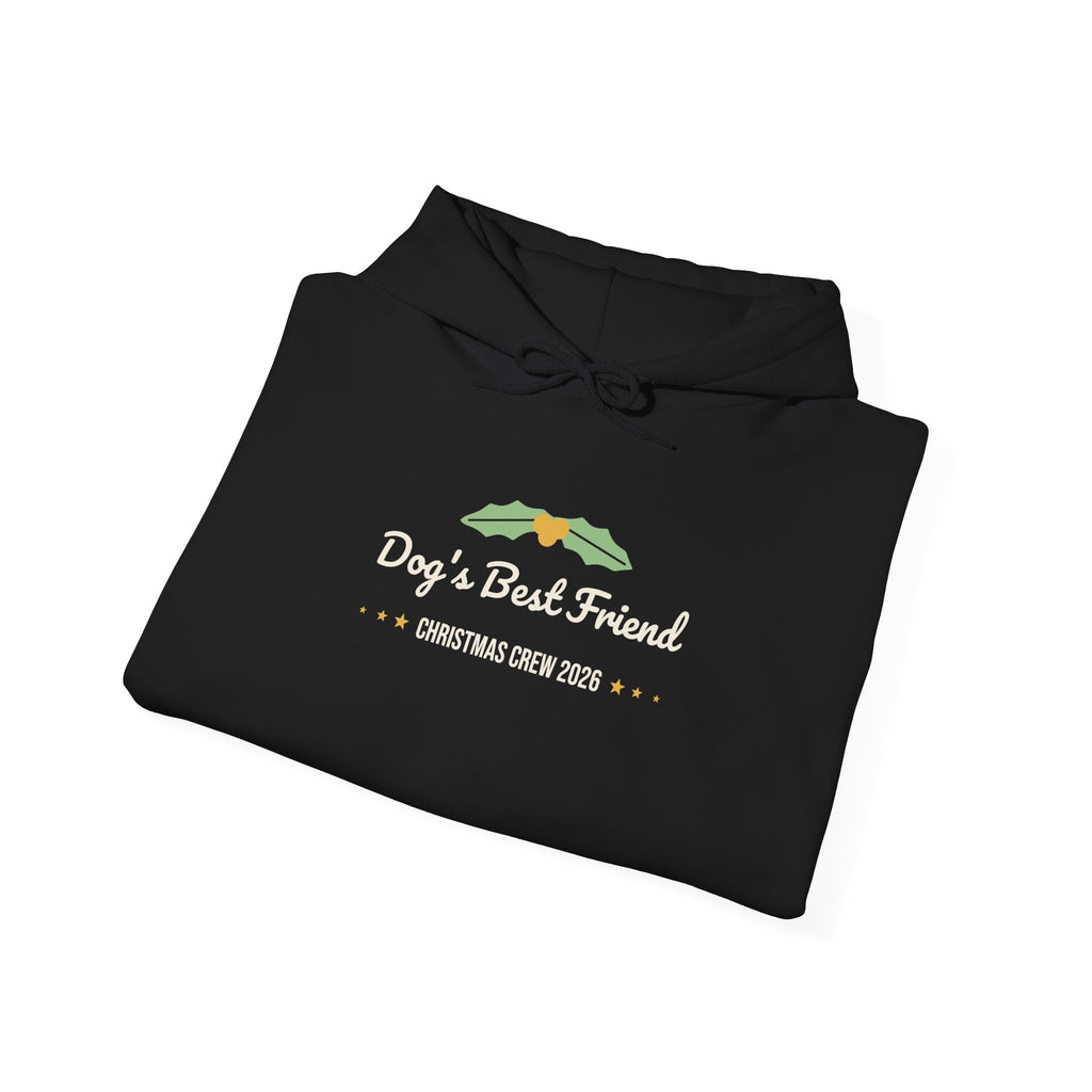Dog's Best Friend Christmas Hoodie · Matching Family Hoodie · Paw Crew
