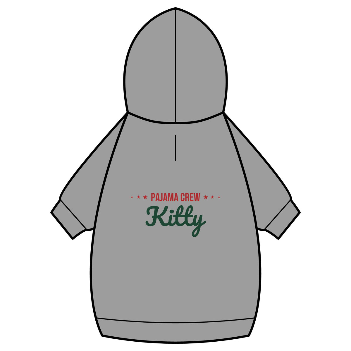 Pajama Crew Kitty Cat Hoodie · Matching Pet Hoodie · Paw Crew