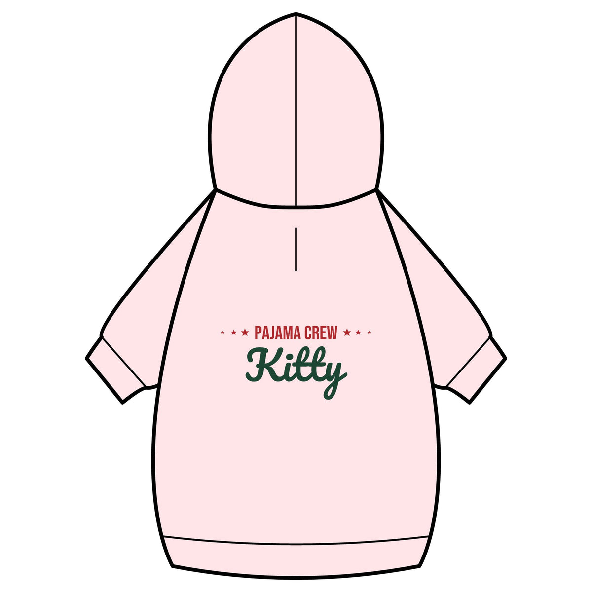 Pajama Crew Kitty Cat Hoodie · Matching Pet Hoodie · Paw Crew