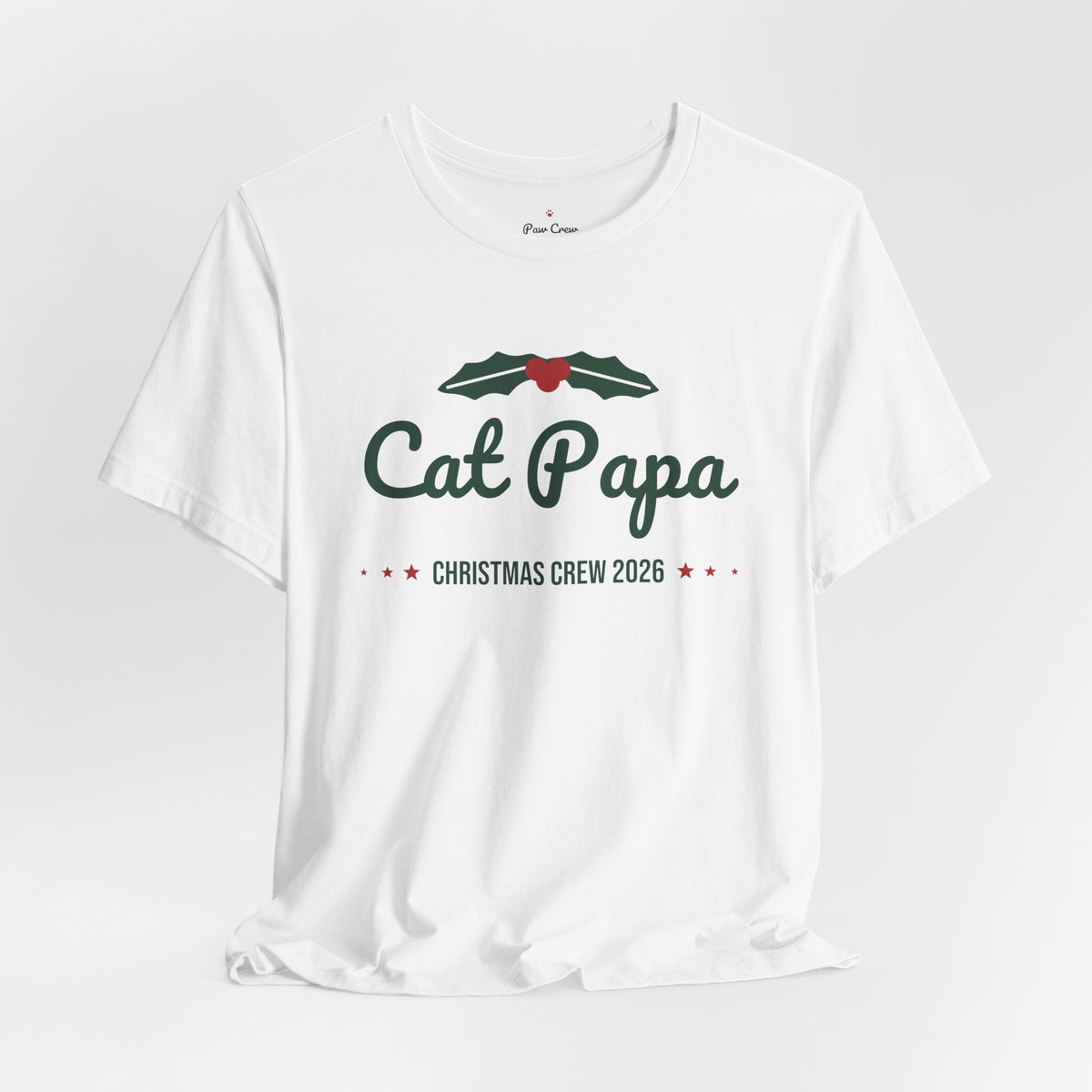 Cat Papa Christmas Shirt · Matching Cat & Owner Tee