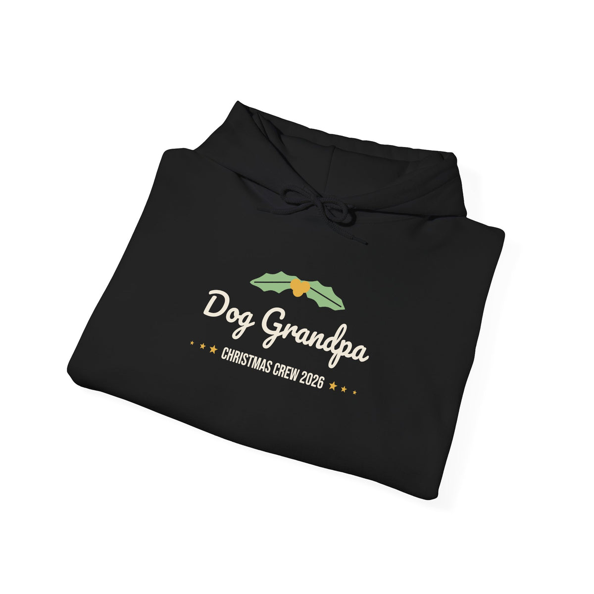 Dog Grandpa Christmas Hoodie · Matching Family Hoodie · Paw Crew