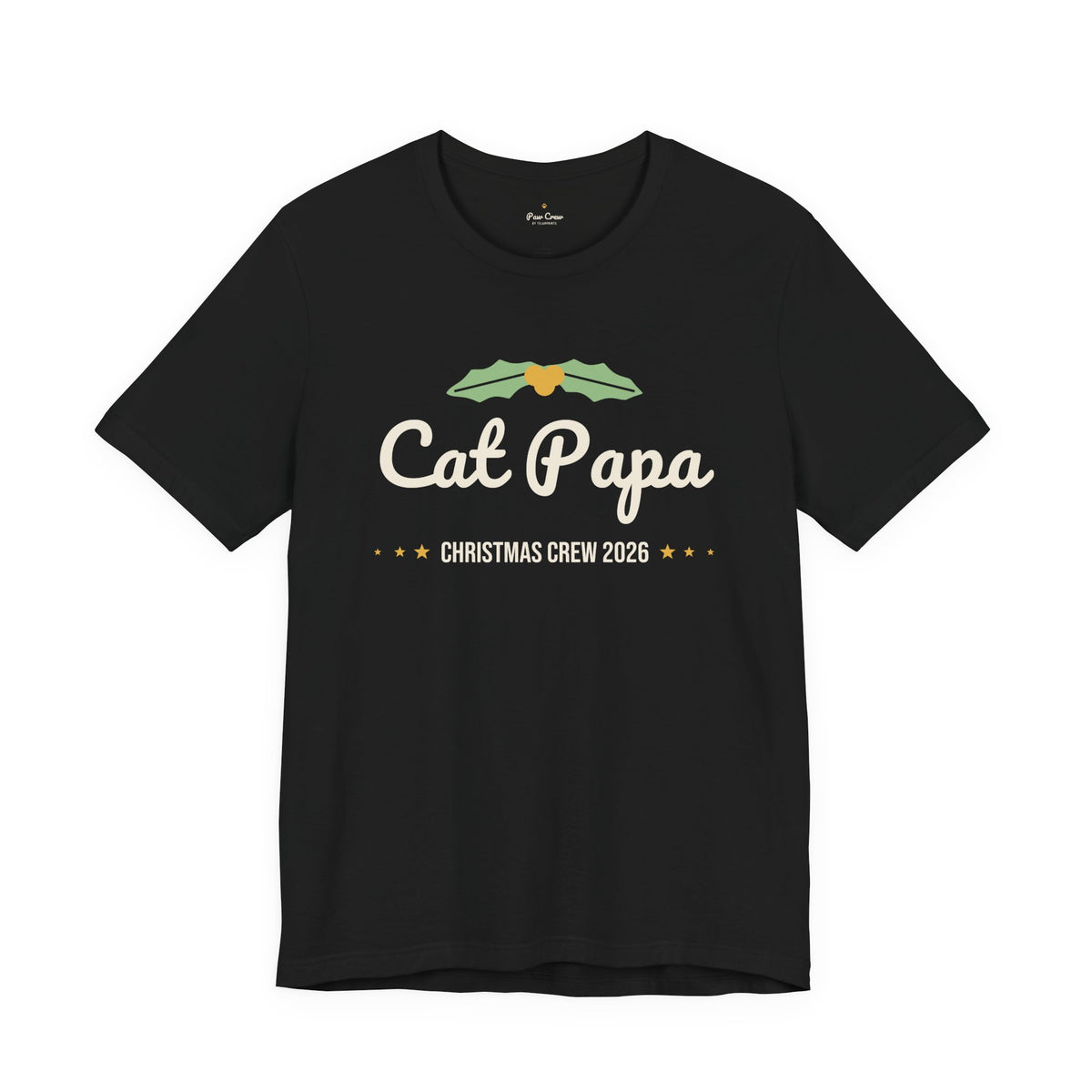Cat Papa Christmas Shirt · Matching Cat & Owner Tee
