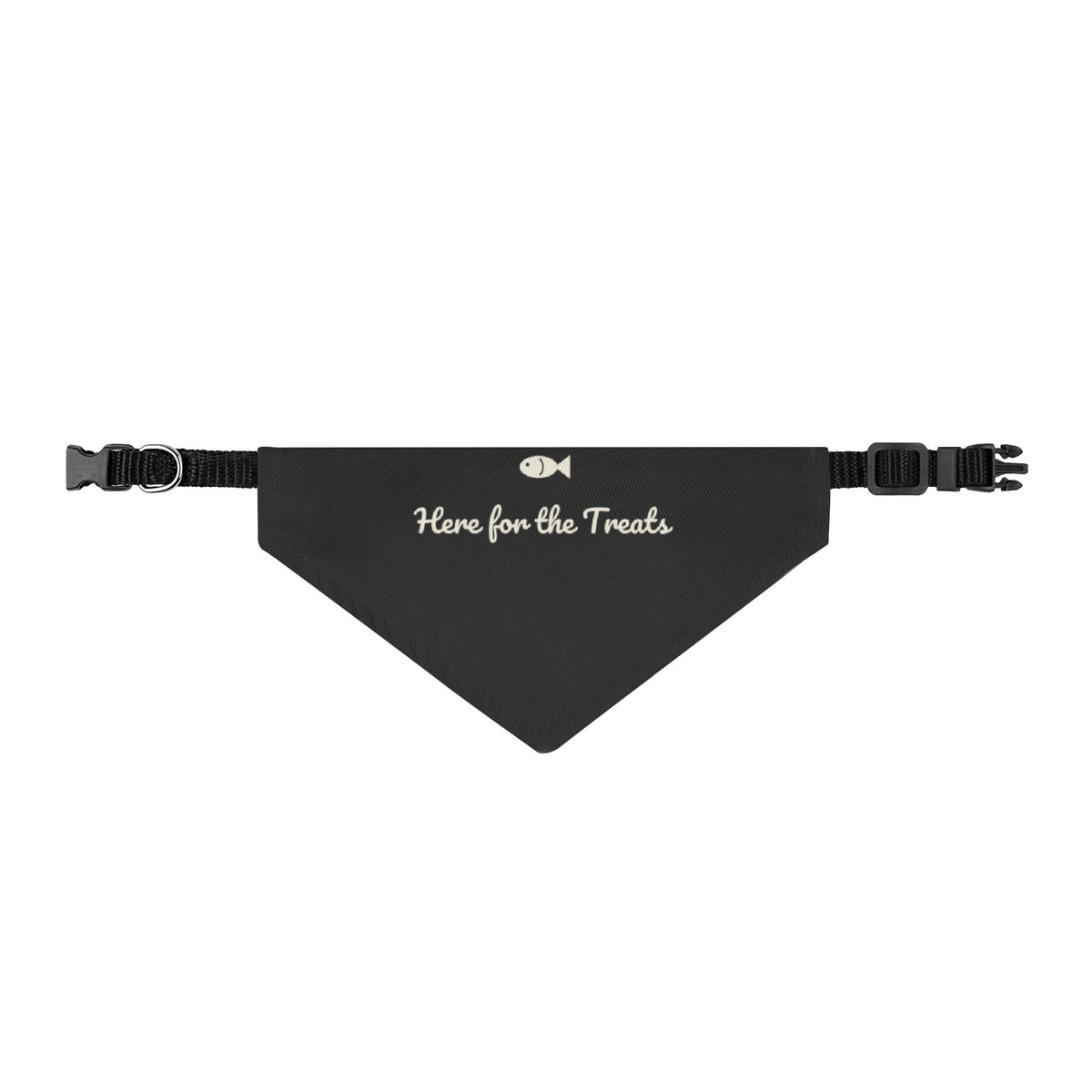 Here for the Treats Cat Bandana (Black) · Matching Halloween Pet Bandana