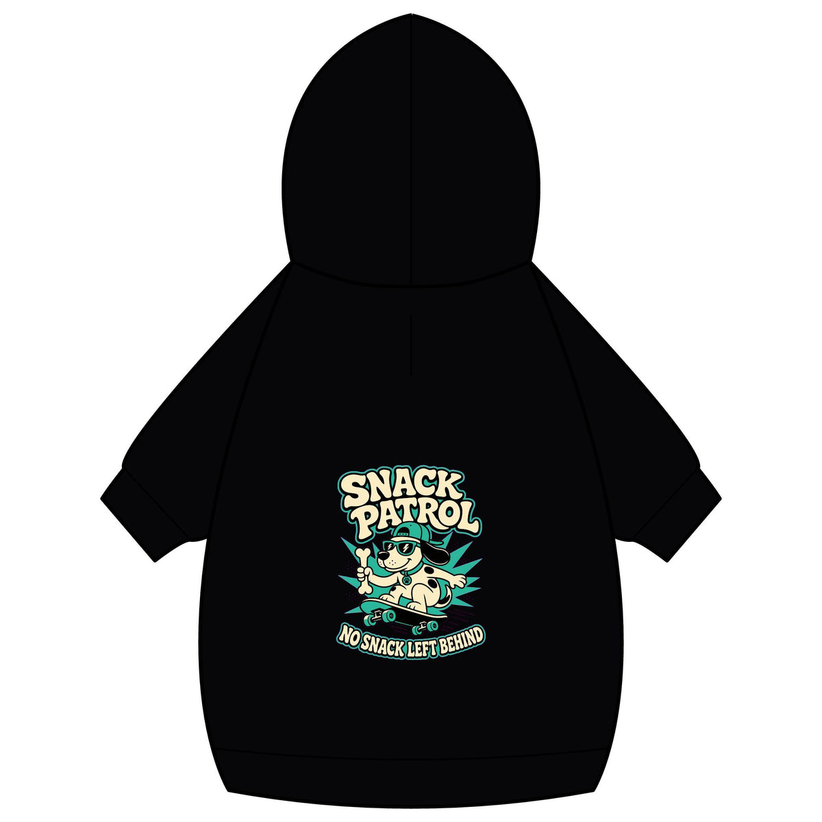 Snack Patrol Dog Hoodie · Paw Crew Club Streetwear