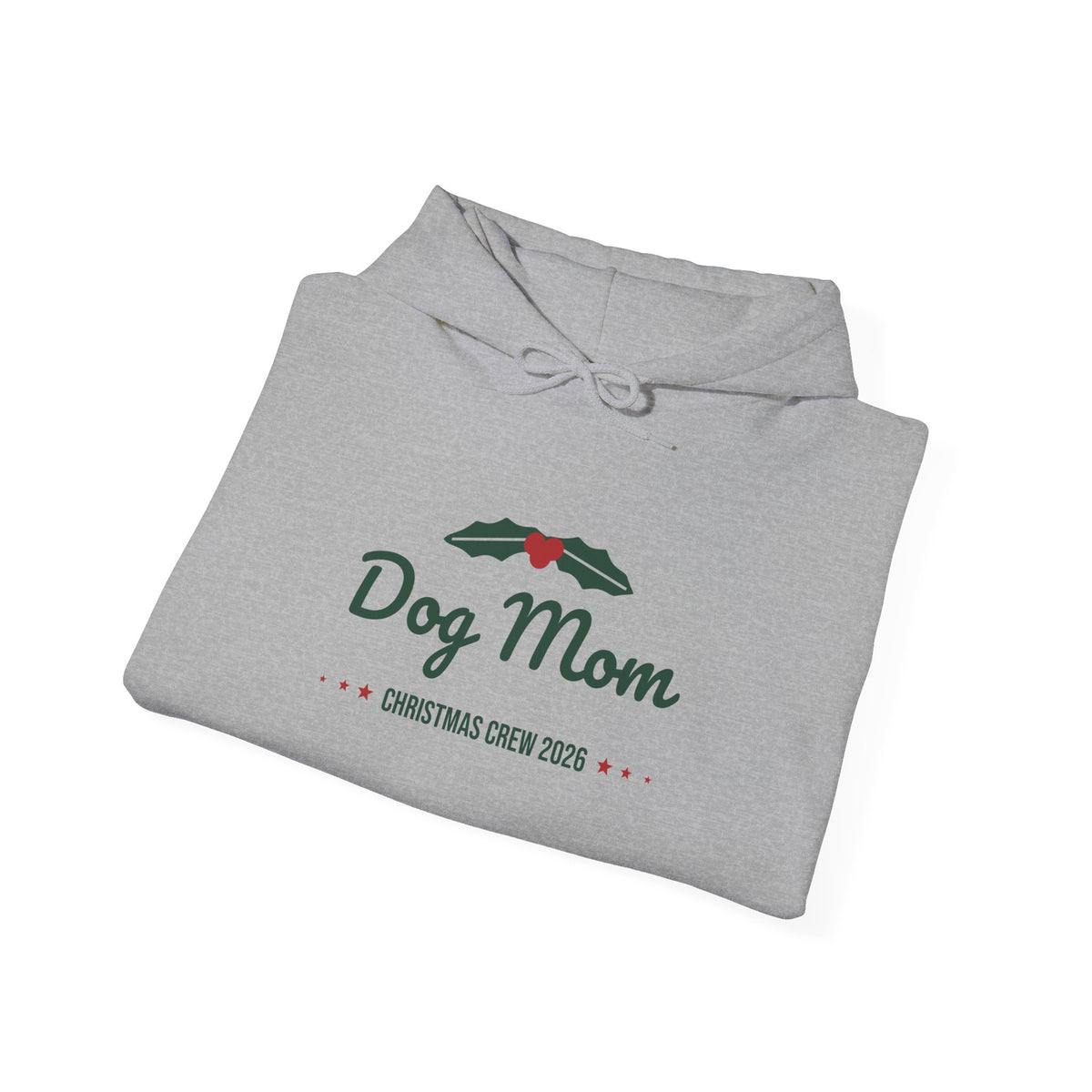 Dog Mom Christmas Hoodie · Matching Family Hoodie · Paw Crew