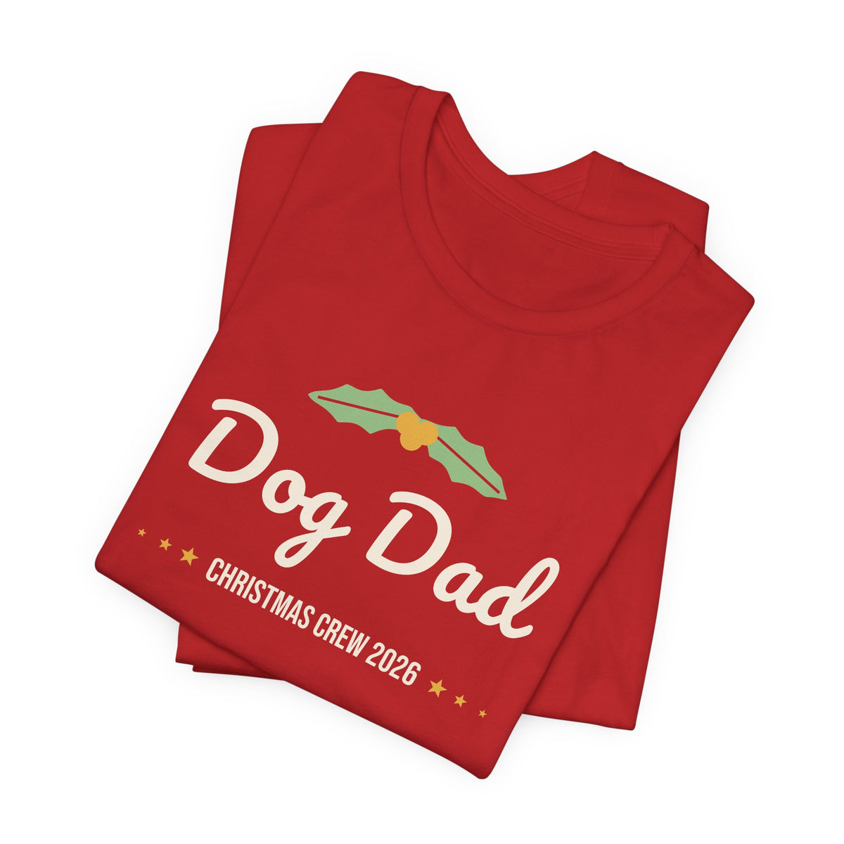 Dog Dad Christmas Shirt · Matching Dog & Owner Tee