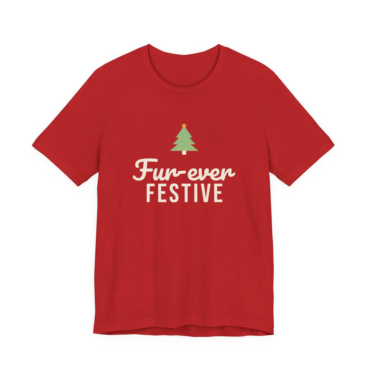 Fur-ever Festive Christmas Shirt · Matching Pet & Owner Tee