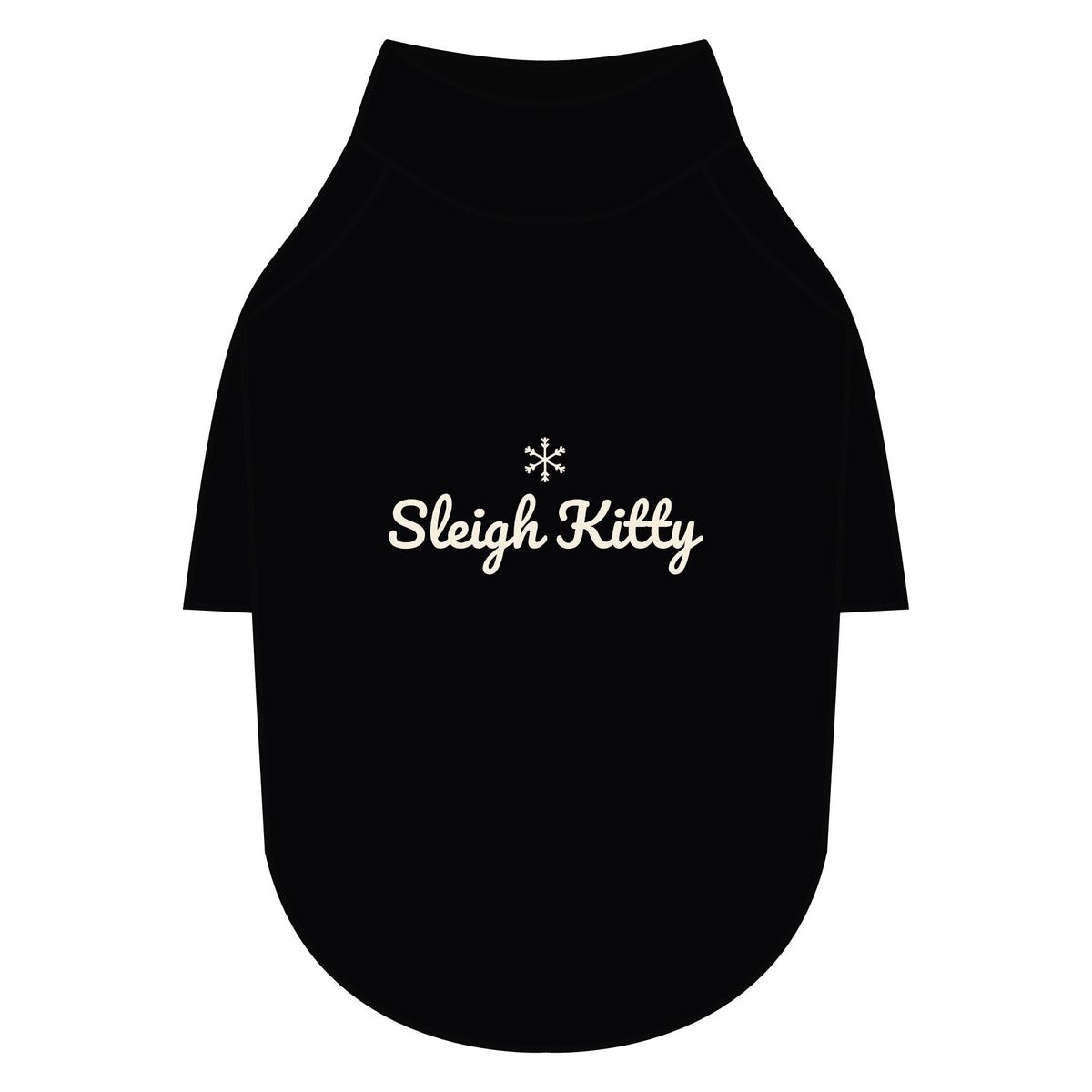 Sleigh Kitty Cat Raglan Tee · Matching Pet Raglan Tee · Paw Crew