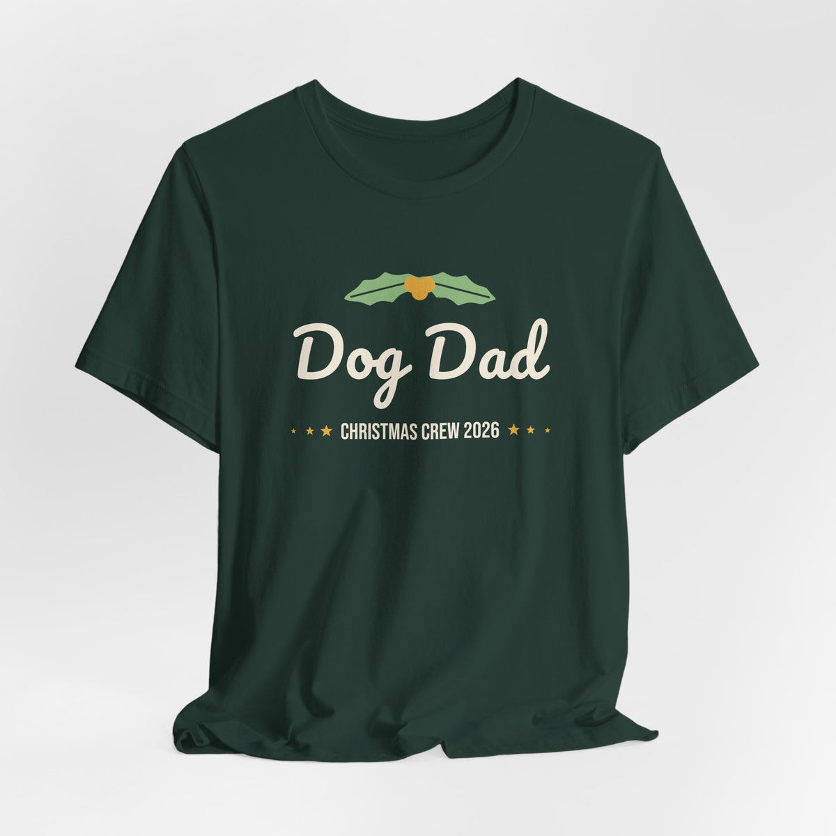 Dog Dad Christmas Shirt · Matching Dog & Owner Tee