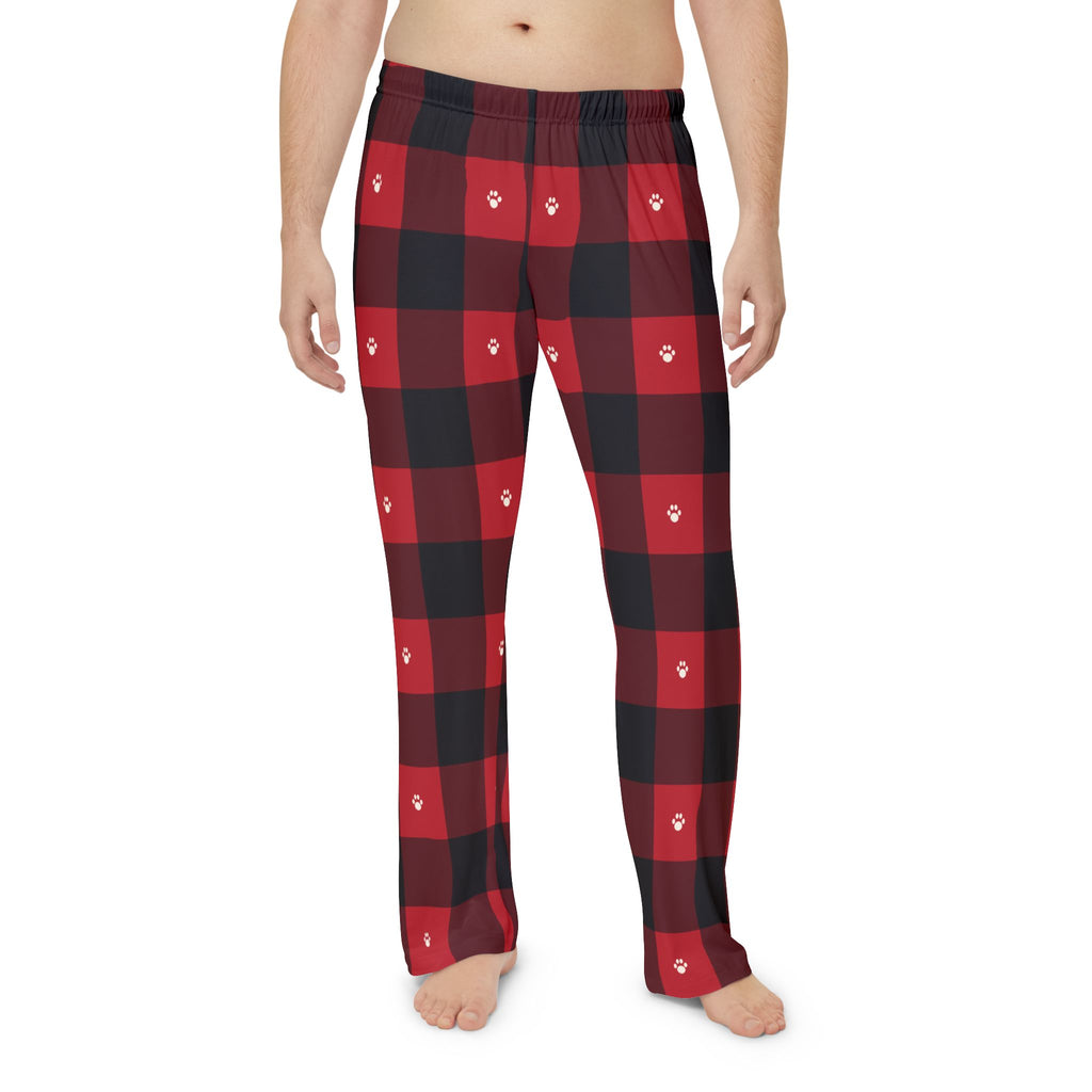 Red Buffalo Plaid Men's Pajama Pants · Matching Family Christmas Pajamas · Paw Crew