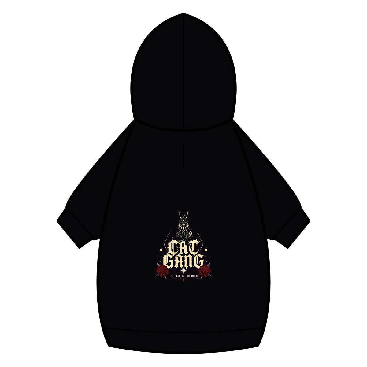 Cat Gang Cat Hoodie · Paw Crew Club Streetwear