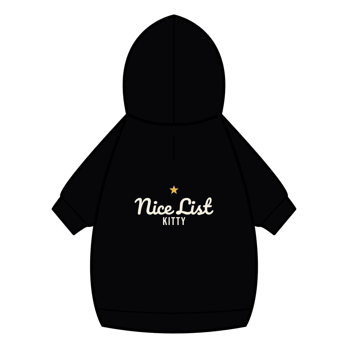 Nice List Kitty Cat Hoodie · Matching Pet Hoodie · Paw Crew
