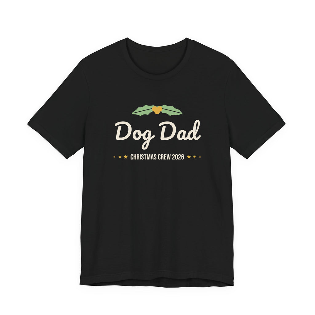 Dog Dad Christmas Shirt · Matching Dog & Owner Tee