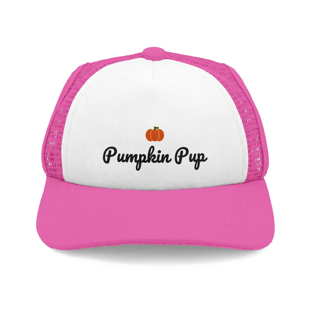 Pumpkin Pup Dog Trucker Hat · Matching Pet Trucker Hat · Paw Crew