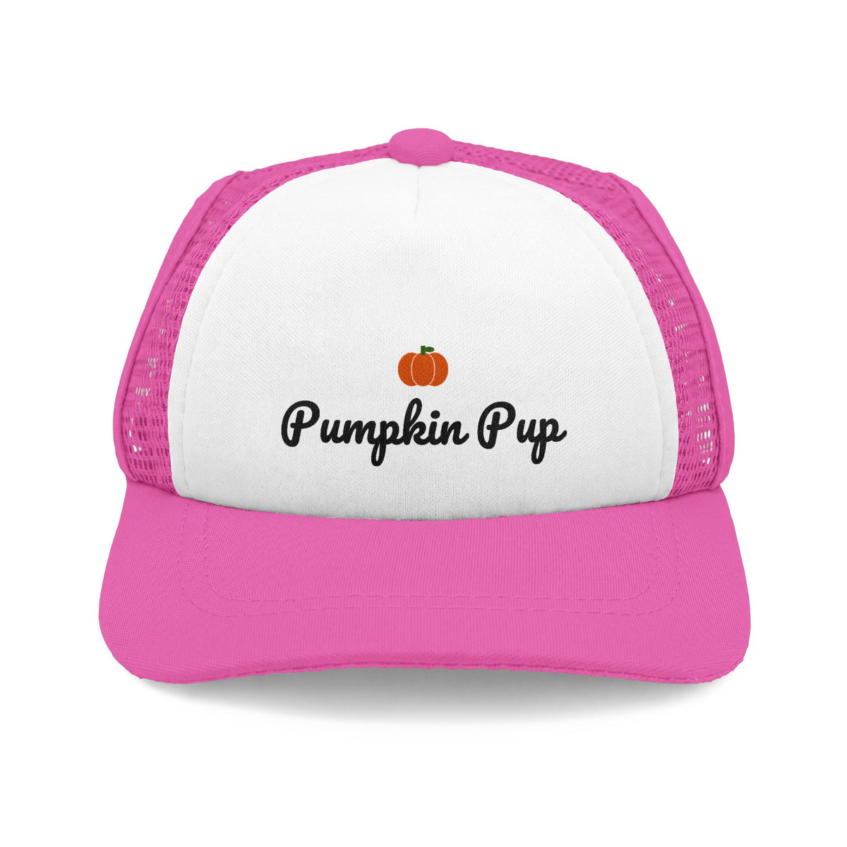 Pumpkin Pup Dog Trucker Hat · Matching Pet Trucker Hat · Paw Crew
