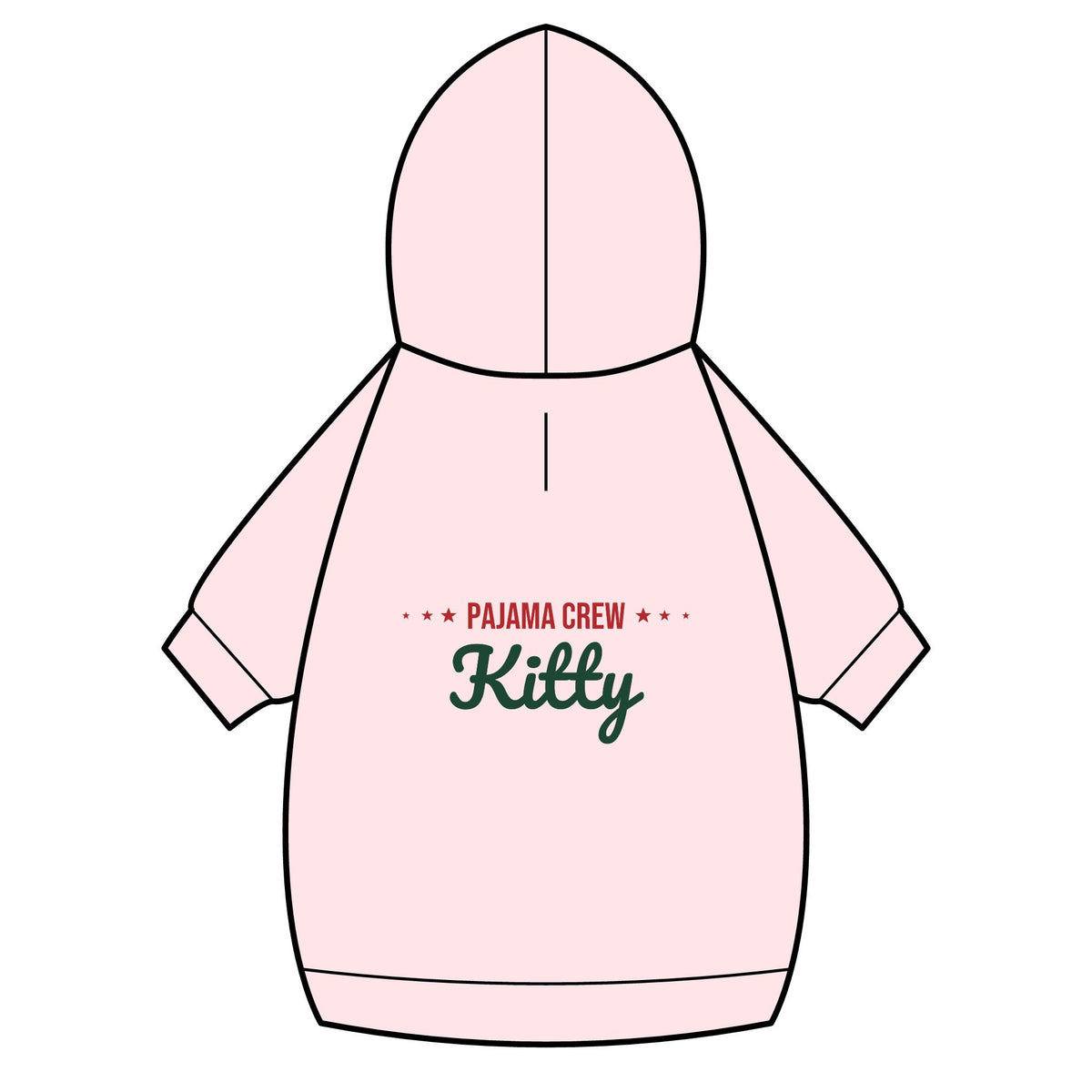 Pajama Crew Kitty Cat Hoodie · Matching Pet Hoodie · Paw Crew