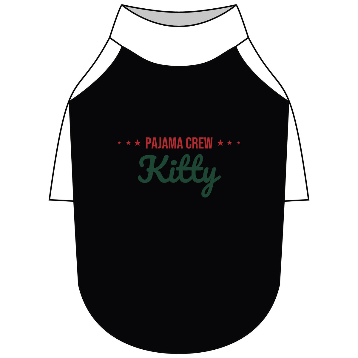Pajama Crew Kitty Cat Raglan Tee · Matching Pet Raglan Tee · Paw Crew