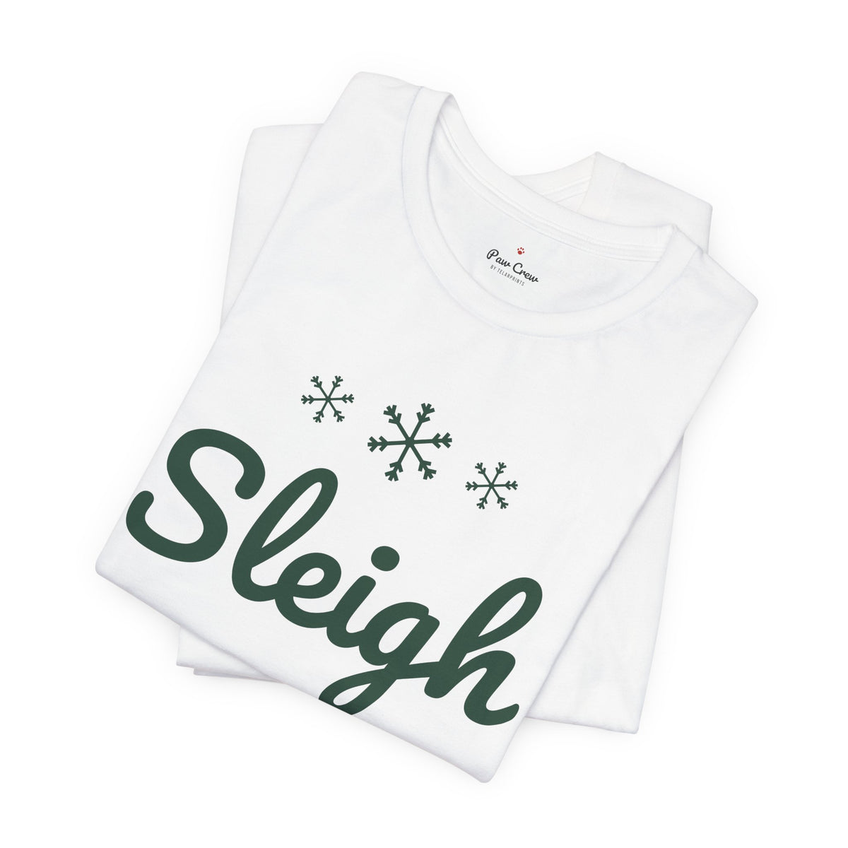 Sleigh All Day Christmas Shirt · Matching Pet & Owner Tee