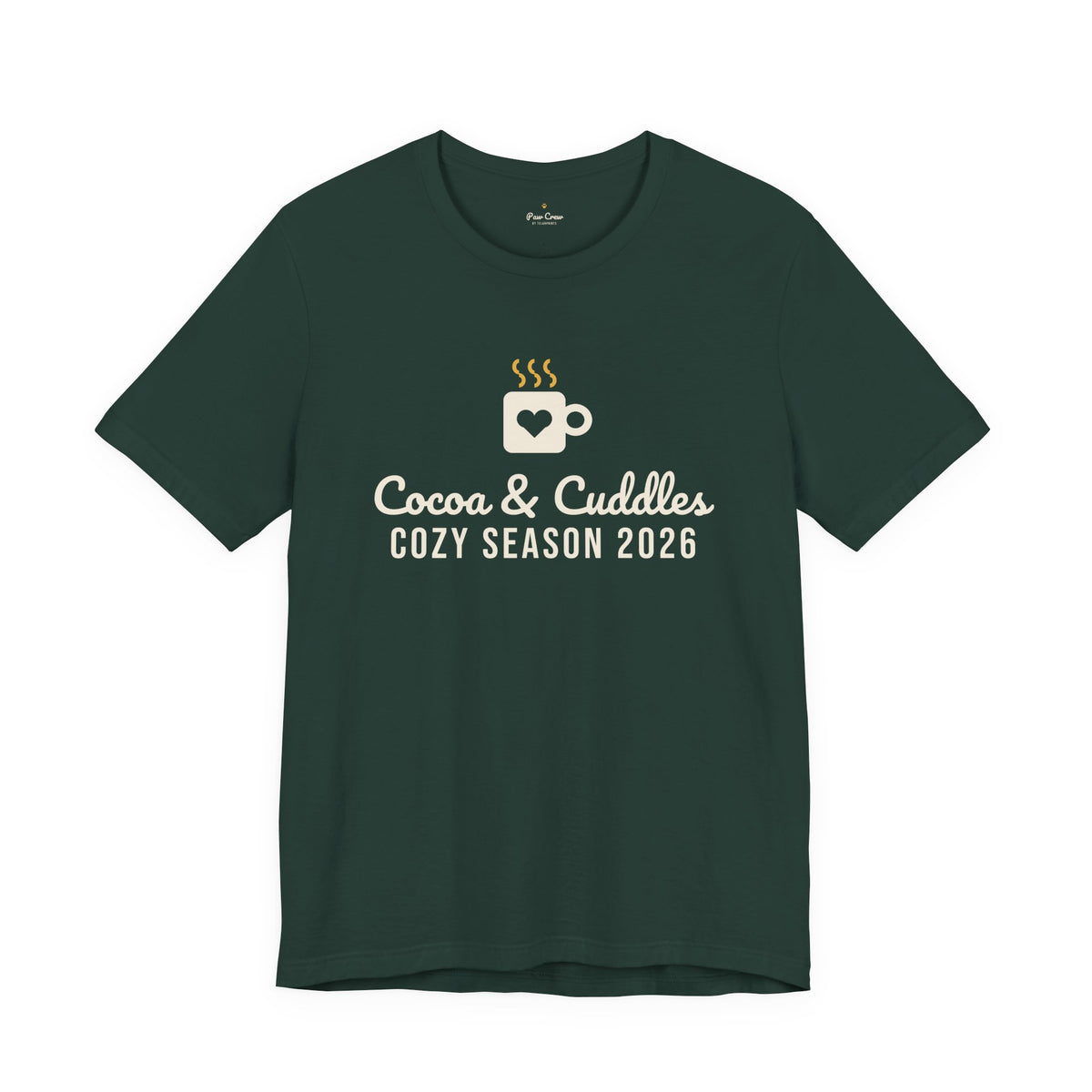 Cocoa & Cuddles Christmas Shirt · Matching Pet & Owner Tee