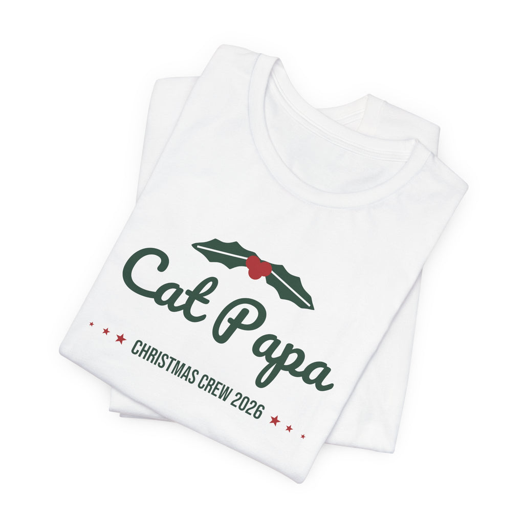 Cat Papa Christmas Shirt · Matching Cat & Owner Tee