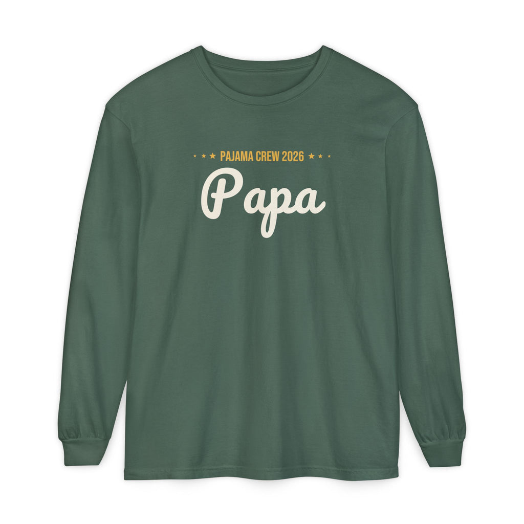 Papa Christmas Pajama Tee · Matching Family Christmas Pajamas · Paw Crew