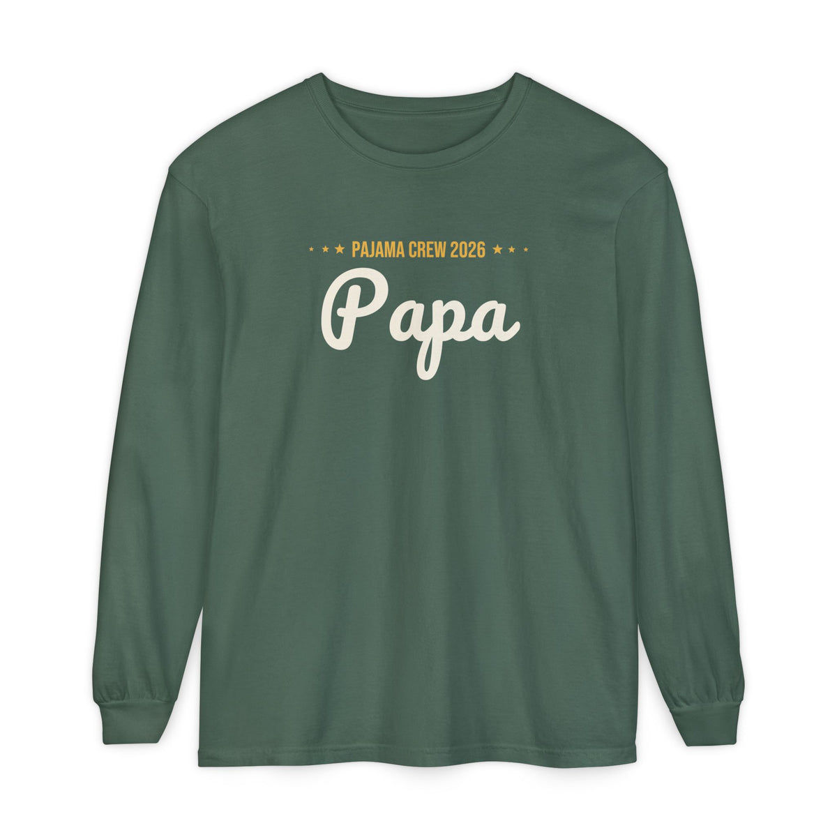 Papa Christmas Pajama Tee · Matching Family Christmas Pajamas · Paw Crew