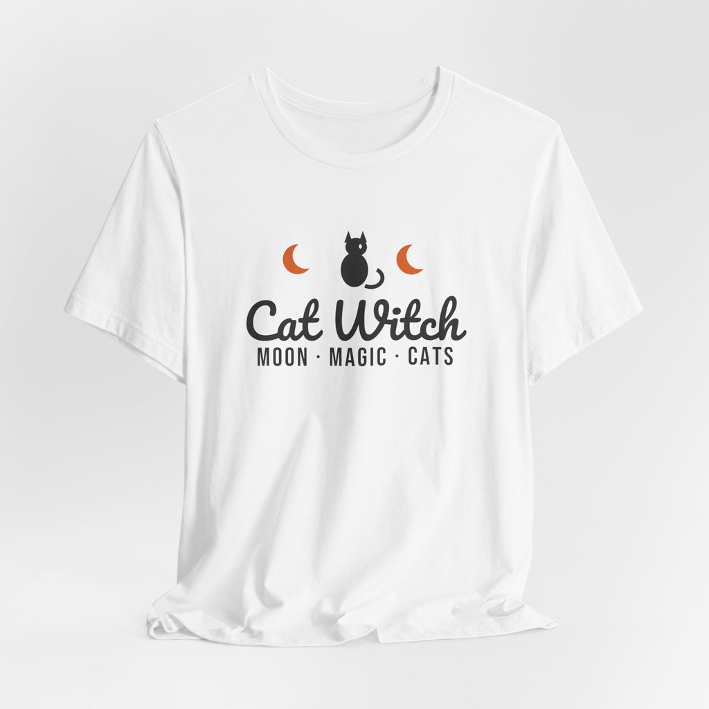Cat Witch Halloween Shirt · Matching Cat & Owner Tee