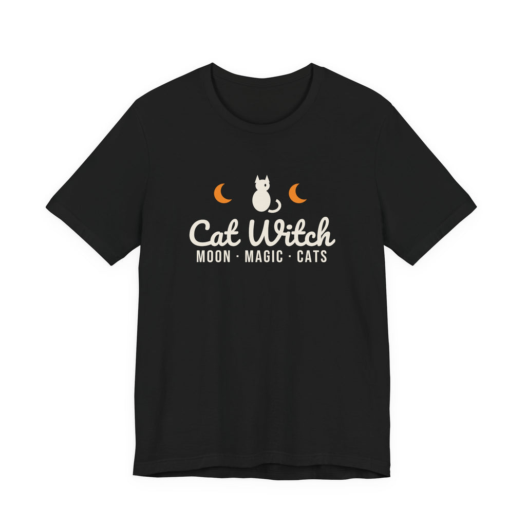 Cat Witch Halloween Shirt · Matching Cat & Owner Tee
