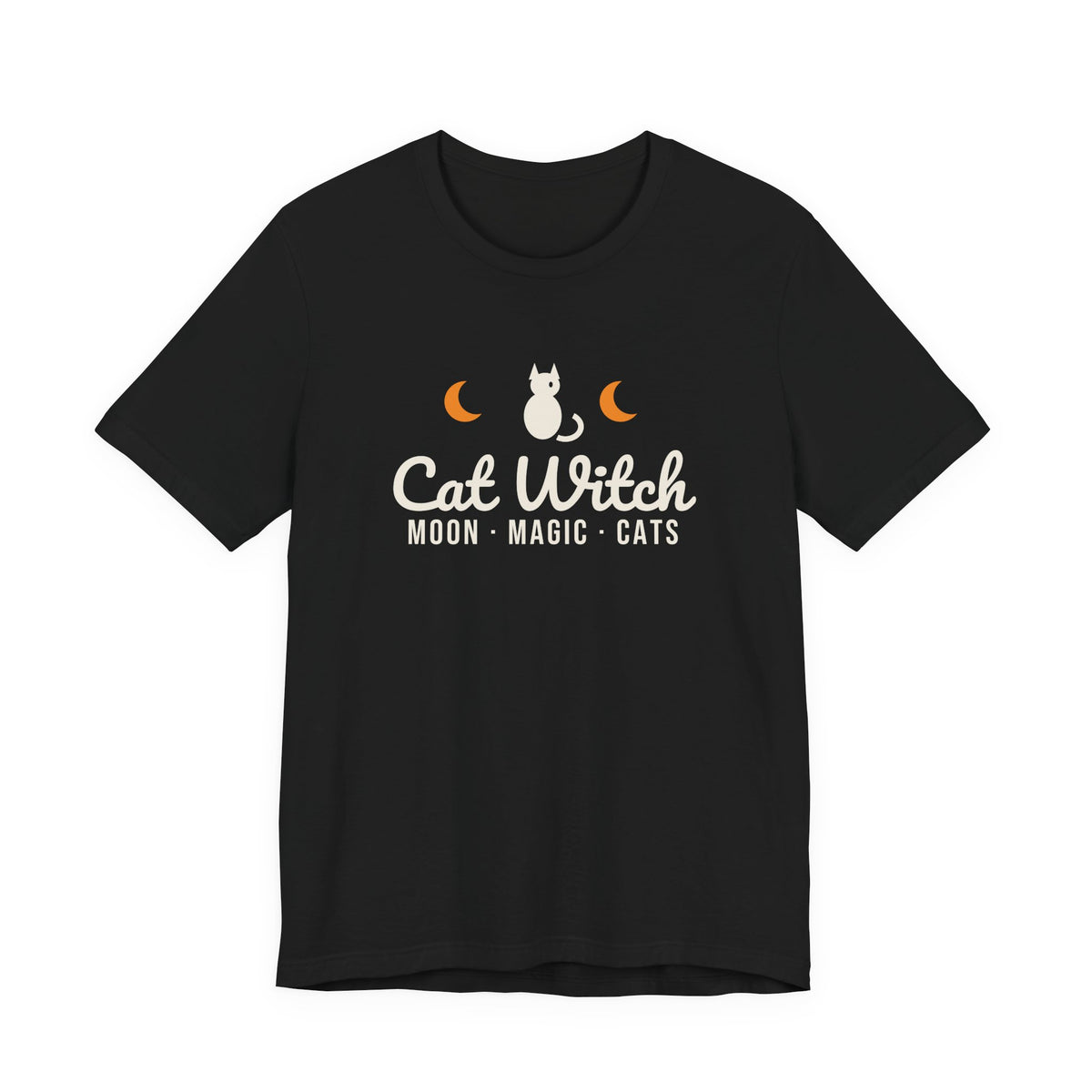 Cat Witch Halloween Shirt · Matching Cat & Owner Tee